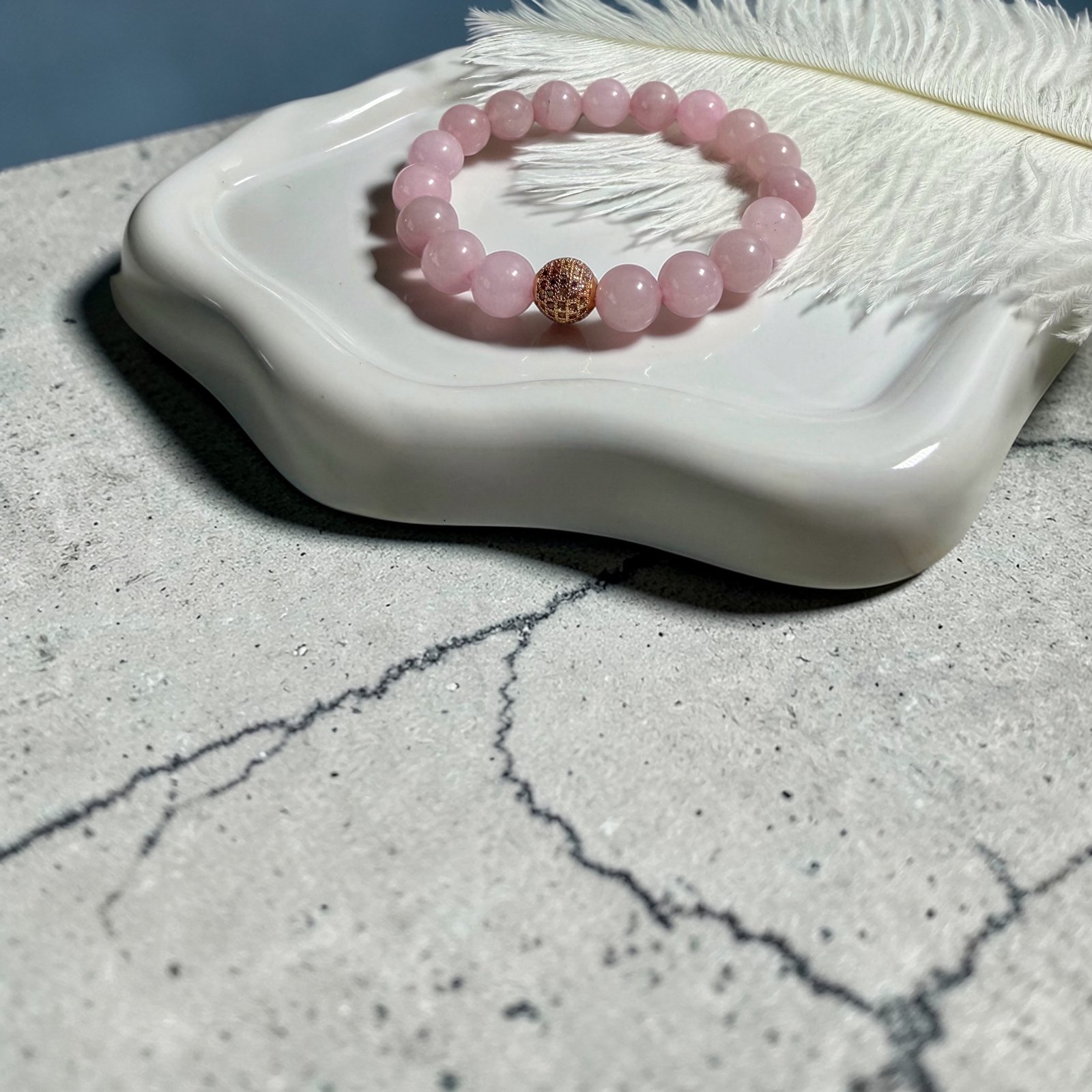 apyrankė "rožinis kvarcas" apyrankė "rožinis kvarcas"