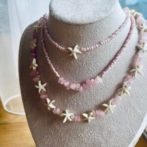 vėriniai "rožinė gama"