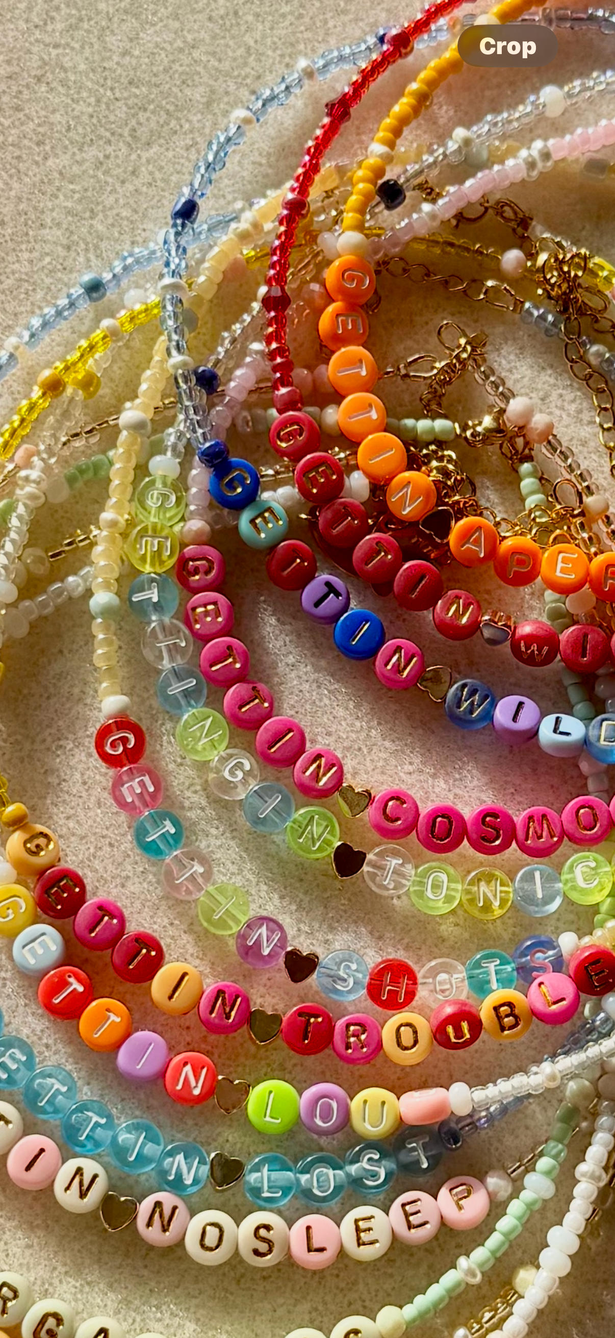 personalizuotas vėrinys su pasirinktu tekstu personalizuotas vėrinys su pasirinktu tekstu